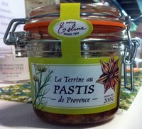 La Terrine au Pastis de Provence