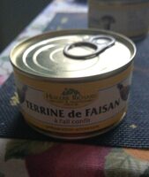 Terrine de faisan à l'ail confit