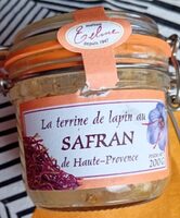 La terrine de Lapin au SAFRAN de Haute-Provence