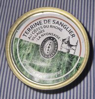 Terrine de sanglier au Côtes du Rhône Villages