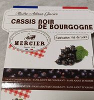 Glace artisanale cassis noir de Bourgogne
