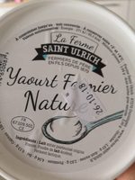 Yaourt nature