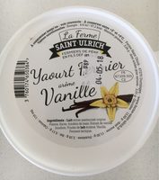 Yaourt fermier arôme vanille
