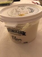 Flan saveur vanille