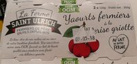 Yaourt à la fraise