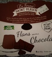 Flan saveur chocolat