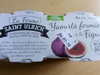 Yaourts Fermiers à la Figue