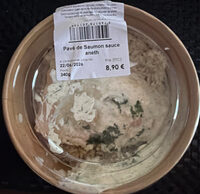 Pavé de saumon sauce aneth