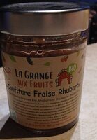 Confiture fraise rhubarbe
