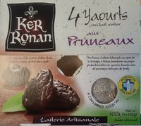 Yaourt au lait entier aux Pruneaux