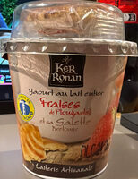 Yaourt ker ronan Fraise de plougastel