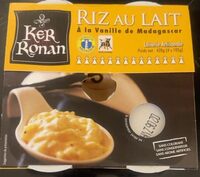 Riz au lait à la vanille de Madagascar