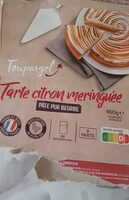 Tarte meringuée citron