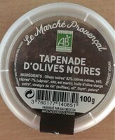 Tapenade d olives noires