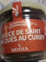 Délice de saint Jacques au curry