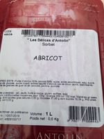 Sorbet abricot