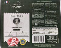 Ravioles du Dauphiné surgelées
