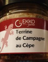 Terrine de campagne aux cèpes