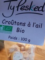 Croûtons à l'ail Bio