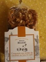 Croquants aux éclats de caramel au beurre salé