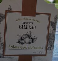 Palets aux noisettes