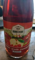 Jus de pomme - groseille - framboise pétillant