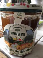 Confiture de mirabelles