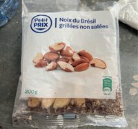 Noix du Brésil grillées non salées