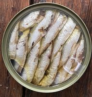 Sprats huile d'olive et 3 poivres