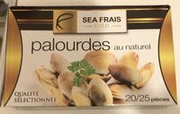 Palourdes au naturel