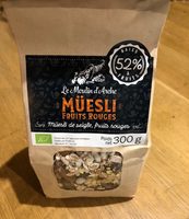 Muesli fruits rouges