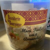 Mini tuiles aux amandes