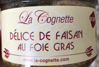 Délice de faisan au foie gras
