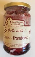 Gelee extra cassis framboise