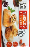 4 bricks au poulet