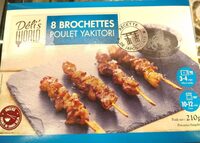 8 brochettes poulet yakitori