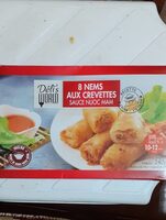 8 noms aux crevettes sauce nuoc mam
