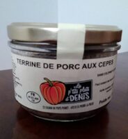 Terrine de porc aux cèpes