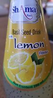 Basil  Seed Drink with lemon flavour