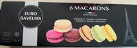 6 macarons