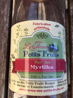 Pur jus myrtilles