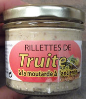 Rillettes de truite à la moutarde à l'ancienne