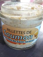 Rillettes de Saumons aux noix de st jacques