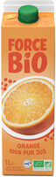 Force bio - Jus d'orange bio avec pulpe (frais)