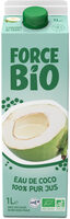 Force Bio - Eau de Coco bio (frais) 1L
