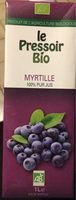Myrtille 100% pur jus