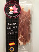 Jambon Serrano en chiffonnade