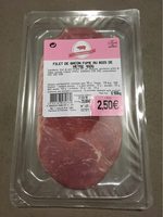 Filet de bacon fumé au bois de hetre