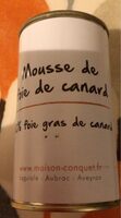 Mousse de foie de canard
