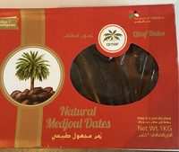 Natural medjoul dates